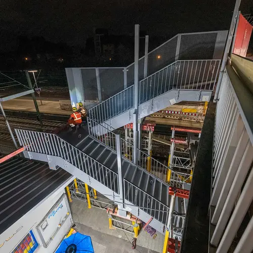 Bahnhof - Erneuerung Treppen
