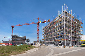 Foto: Ansicht des Neubaus Ob der Halde in Ostfildern