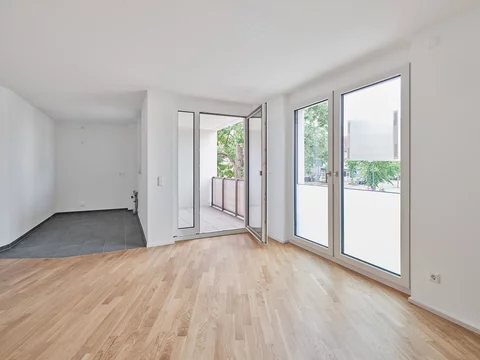 Foto: Helle Neubauwohnung mit Balkon im Großraum Stuttgart